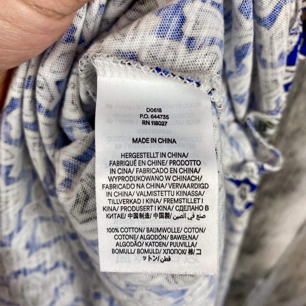 NWOT Boden Racer Neck Halter Maxi Dress in Blue Green Floral Tile Size 4 Regular - Picture 9 of 13